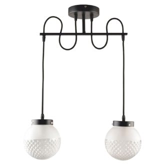   Klausen LY-3414 Balance 42x12x50cm, 2xE27 függesztett lámpa