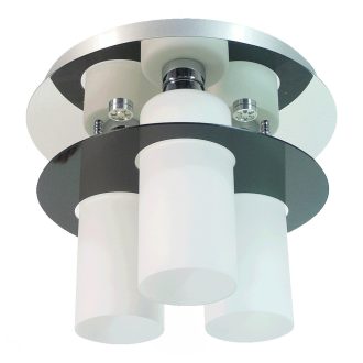 Luxera 69044 Macao 40x31cm, 3xE27+3x3W LED mennyezeti lámpa