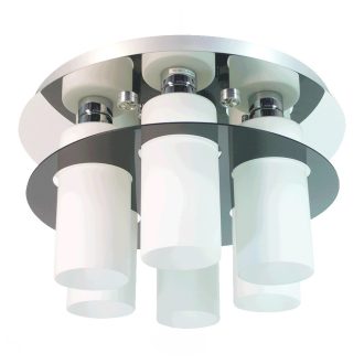 Luxera 69045 Macao 54x31cm, 6xE27+6x3W LED mennyezeti lámpa