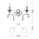 Maytoni ARM247-02-G Grace falikar