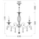 Maytoni ARM247-06-G Grace csillár