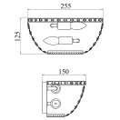 Maytoni DIA100-WL-02-N Basfor falikar