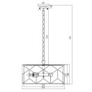 Maytoni H223PL-03G Messina függeszték