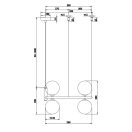 Maytoni MOD013PL-04W Ring függeszték