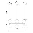 Maytoni MOD013PL-06B Ring függeszték
