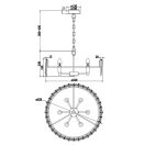 Maytoni MOD043PL-06CH Puntes függeszték
