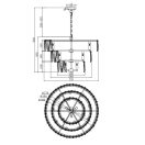Maytoni MOD043PL-18G Puntes függeszték