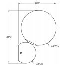 Maytoni MOD048WL-01G Nostalgia falikar