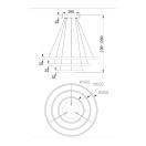 Maytoni MOD058PL-L100BS3K Rim függeszték