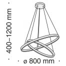 Maytoni MOD058PL-L74B4K Rim függeszték