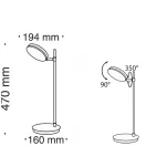 Maytoni MOD070TL-L8B3K Fad íróasztali lámpa