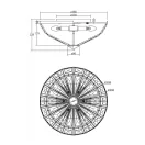 Maytoni MOD094CL-06G Facet mennyezeti lámpa