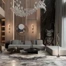 Maytoni MOD166FL-L15B3K Tau álló lámpa