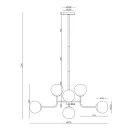 Maytoni MOD221-PL-08-N Erich függeszték
