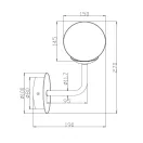 Maytoni MOD221-WL-01-N Erich falikar