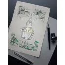 Maytoni MOD238-PL-01-BL Eustoma függeszték