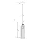 Maytoni MOD302PL-01W Antic függeszték