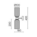 Maytoni MOD302WL-02W Antic falikar