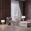 Maytoni MOD304TL-01CH Muse komód lámpa