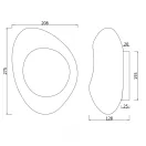 Maytoni MOD306WL-01C Mabell fali lámpa