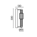 Maytoni MOD308WL-L9CG3K Verticale falikar