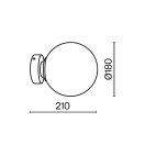 Maytoni MOD321WL-01G2 Basic form falikar