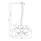 Maytoni MOD545PL-24CH Dallas függeszték