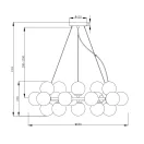 Maytoni MOD548PL-25CH Dallas függeszték