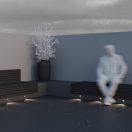 Maytoni O022-L3GR Via Urbana kültéri beépíthető lámpa