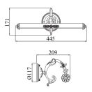 Maytoni PIC114-02-W Picasso képmegvilágító lámpa