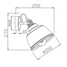 Maytoni T163-01-R Irving falikar