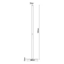 Maytoni Z012FL-L18B3K Ray álló lámpa