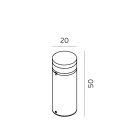 Norlys 1246GR Stavanger kültéri álló lámpa