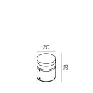 Norlys 1247GR Stavanger kültéri álló lámpa