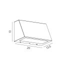 Norlys 1392GA Ski kültéri fali lámpa