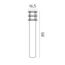 Norlys 1420B Stockholm kültéri álló lámpa