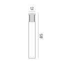 Norlys 1483B Halmstad kültéri álló lámpa