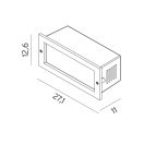 Norlys 1546AL Grimstad kültéri beépíthető lámpa