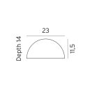 Norlys 160CO Paris kültéri fali lámpa