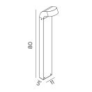 Norlys 1901AL Molde kültéri álló lámpa