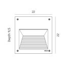 Norlys 1930GR Namsos kültéri beépíthető lámpa