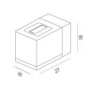 Norlys 1952AL Voss kültéri fali lámpa