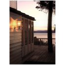 Norlys 286B Stockholm kültéri fali lámpa