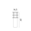 Norlys 289B Stockholm kültéri álló lámpa