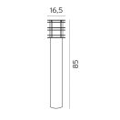 Norlys 297GA Stockholm kültéri álló lámpa