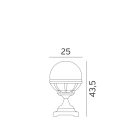 Norlys 313B Bologna kültéri álló lámpa