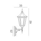 Norlys 350W Modena kültéri fali lámpa