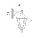 Norlys 351W Modena kültéri fali lámpa