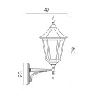 Norlys 380W Modena kültéri fali lámpa