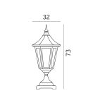 Norlys 384B Modena kültéri álló lámpa